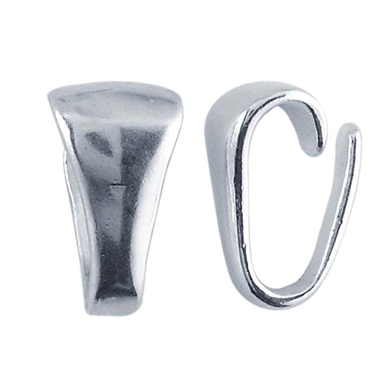 Sterling Silver Snapon Pendant Bail Metal Clay New Zealand