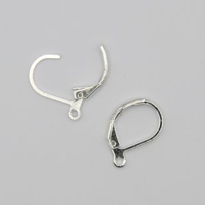 .925 Sterling Silver Lever-back Earring Hooks